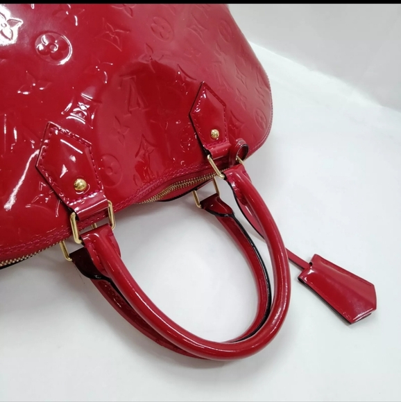 Louis Vuitton Hand Bag - Alma GM - Red Vernis - Picture 8 of 17